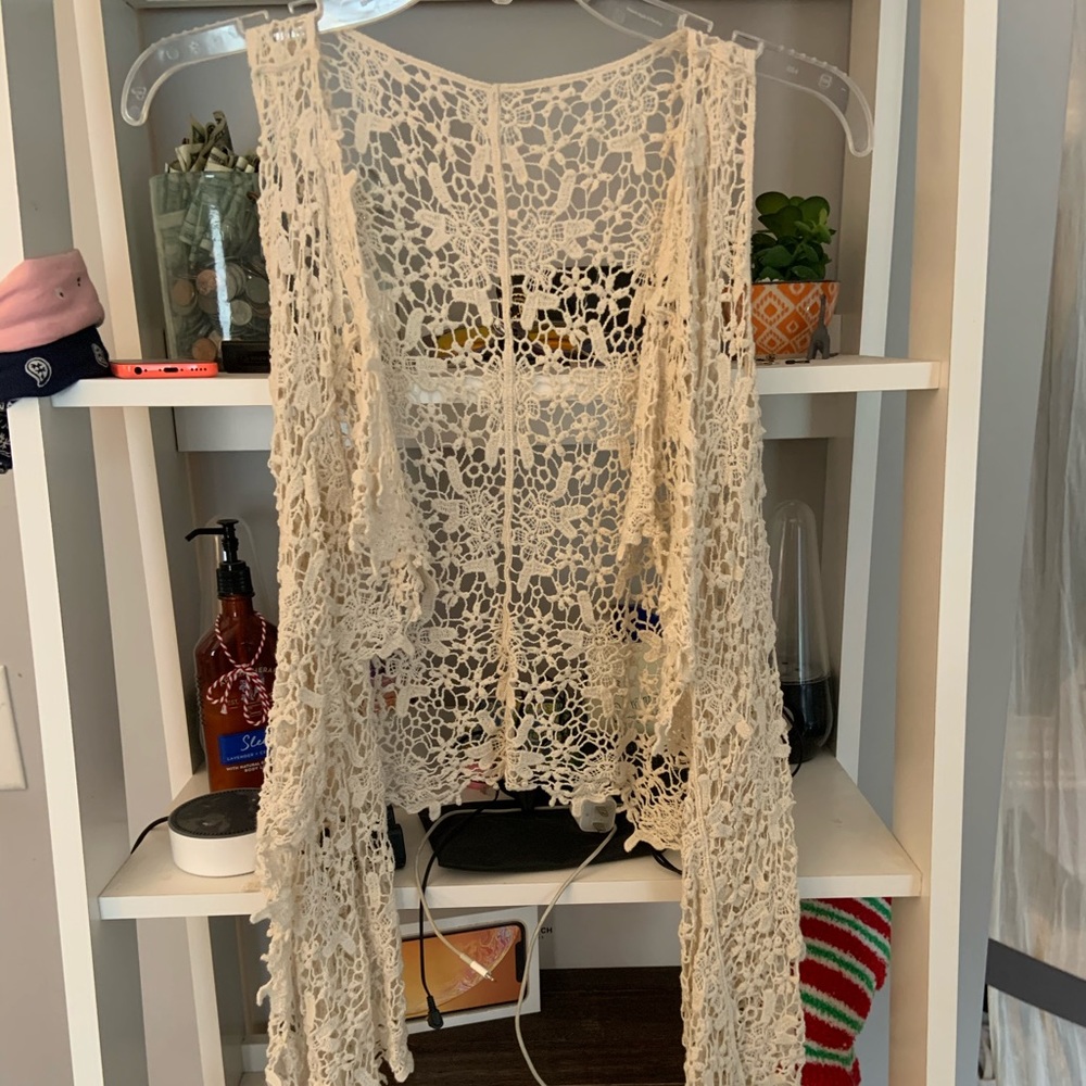 Lace vest